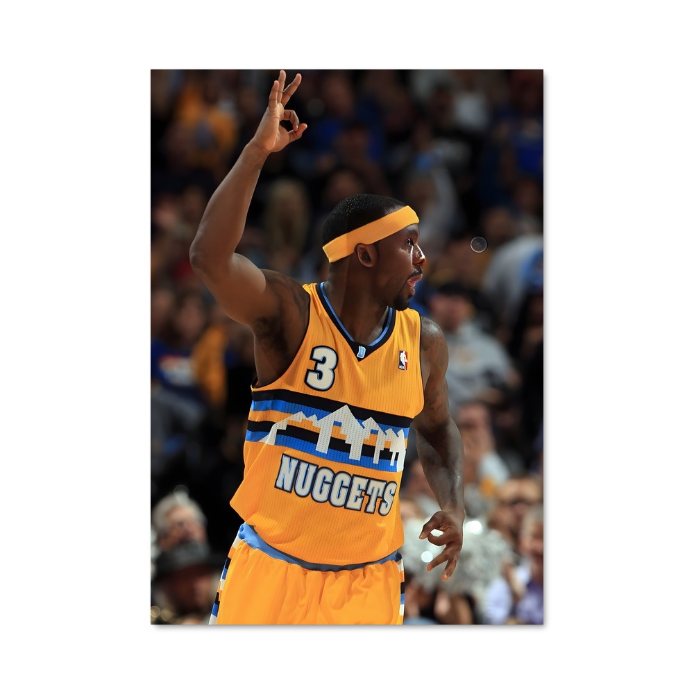 Poster Le Dunk Céleste – affiche Basketball